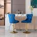 Swivel Bar Stools Chair Set of 2 Modern Adjustable Counter Height Bar Stools, Velvet Upholstered Stool
