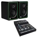 Mackie Mix5 5-Channel Mixer & Mackie CR3-X 3 Multimedia Monitor Speakers Package