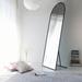 East Urban Home Dwayn Beveled Full Length Mirror Metal | 70.87 H x 25.59 W x 0.79 D in | Wayfair 242F2D6142E44B3290224B57113C0D86