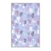 Purple/Red Rectangle 2'7" x 4'11" Area Rug - East Urban Home Aajah Abstract Machine Made Flatweave Area Rug in 59.0 x 31.0 x 0.31 in blue/indigo/pink/red/white | Wayfair