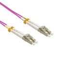 Cable Central LLC (10 Pack) 25m LC/UPC-LC/UPC OM4 Multimode Duplex Erika Violet Fiber Optic Patch Cable - 82 Feet