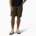 Dickies Men's Hickory Stripe Carpenter Shorts, 11" - Military Green Size 32 (DXR10)