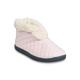 Women's Quilted Jersey Elastic Front Slipper Boot Slippers by GaaHuu in Pink (Size S(5/6))