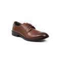 Wide Width Men's Metro Oxford Comfort Dress Shoes by Deer Stags in Brown (Size 13 W)