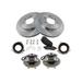 2005 Ford F150 Front Brake Pad and Rotor and Wheel Hub Kit - TRQ BKA19696