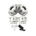 2002-2006 Chevrolet Avalanche 2500 Rear Brake Pad Rotor and Caliper Set - TRQ BKA26719