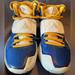 Nike Shoes | Nike By You Id Kyrie 6 Ct1019-991 Blue/White/Color Basketball Sneakers Size 6 | Color: Blue/Yellow | Size: 6