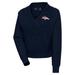 Women's Antigua Navy Denver Broncos Point Pullover Hoodie