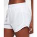 Nike Shorts | Nike Women Tempo Dry Core 3” Running Shorts Size Xs Lining White Drawstring | Color: White | Size: Xs