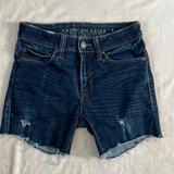 American Eagle Outfitters Shorts | American Eagle Jean Shorts Flex Skinny Shorts Denim Summer Shorts Juniors | Color: Blue | Size: 28