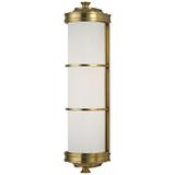 Hudson Valley Albany 4.75" Wide Aged Brass 2 Light Wall Sconce