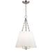 Hudson Valley Burdett 15" Wide Polished Nickel 4 Light Pendant