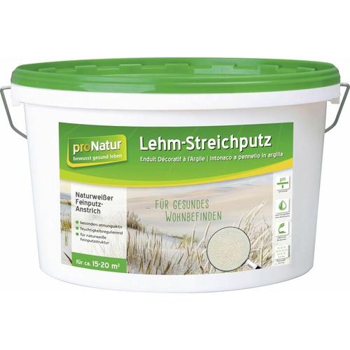 Pronatur – Lehm-Streichputz 0.5 mm fein 7 kg Wandfarbe