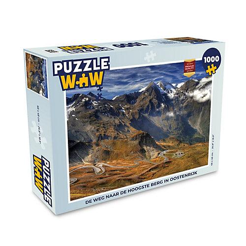 Puzzle 1000 Teile - höchsten Berg - Weg - hoch - Landschaft