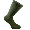 Plain Lovat Green Ribbed Men's Socks by Peter England