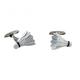 Badminton Shuttlecock Novelty Cufflinks