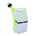 Race Tech Bidon d'essence remplissage rapide 15L translucide/jaune