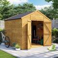 8x8 Expert Tongue and Groove Apex Wooden Shed Workshop - T&G Apex Windowless Garden Shed - BillyOh - 8 x 8ft