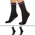 Tommy Hilfiger 2-Pack Iconic Sporty Socks - Black 43/46