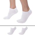 Calvin Klein 2-Pack Colin Ankle Socks - White M/L