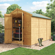 10 x 6 Shed - BillyOh Keeper Overlap Apex Wooden Shed - Windowless 10x6 Garden Shed