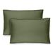 Bare Home Double Brushed Pillow Shams (Set of 2)