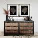 Brooke Espresso Walnut 6 Drawer Dresser