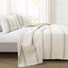 Lush Decor Farmhouse Stripe 3 Piece Quilt Set