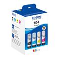 Original Epson 104 Ink Bottle Cartridge Multipack (C13T00P640)