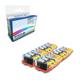 Compatible Super Saver Valuepack of PGI-5BK, CLI-8C, CLI-8M and CLI-8Y - 20x Replacement Ink Cartridges for Canon Printers