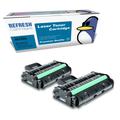 Remanufactured SP 201HE (407254-X2) Black Replacement Toner Cartridges Twin Pack for Ricoh Printers