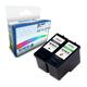 Remanufactured Basic Valuepack of JP451 & JP453 (592-10275 & 592-10276) Replacement Ink Cartridges for Dell Printers