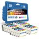 Remanufactured Super Saver Valuepack of T1001, T1002, T1003 & T1004 - 20x Replacement Ink Cartridges for Epson Printers
