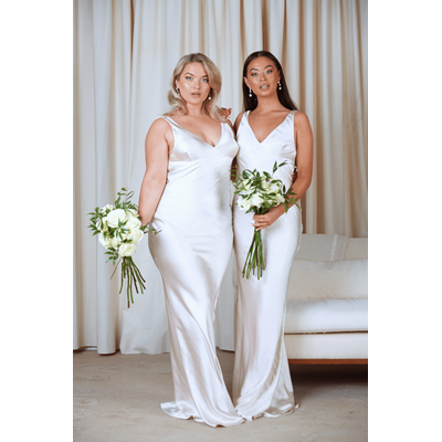 Piper Maxi Dress - Matte Oyster