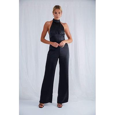 Raleigh Halterneck Jumpsuit - Black