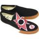 VS1 Creedler Stone Age Star Black Canvas Slip-On Shoe
