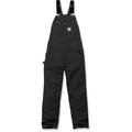 Carhartt Mens Cotton Triple Stitched Durable Bib Overalls Waist 38' (97cm), Inside Leg 32' (81cm)