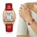 Fashion Simple Fashion Square Diamond Belt Ladies Watch Gift Watch