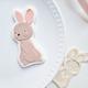 Easter 'Cute bunny' Fondant Embosser & Cookie Cutter Set - Swift for Your Spring Baking Delight!