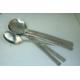 Spoons Dessert Rat Gerald Benney Set Six 1960s Stainless Steel (107144E)