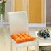 Njoeus Indoor Outdoor Garden Patio Home Kitchen Office Chair Seat Cushion Pads Orange On Clearance
