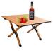 Cterwk Portable Picnic Table with Folding Solid Frame
