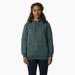 Dickies Women's Water Repellent Sleeve Logo Hoodie - Lincoln Green Size XS (FW202)