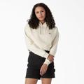 Dickies Women's Oakport Cropped Hoodie - Cloud Size XS (FWR12)