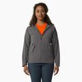 Dickies Women's Performance Hooded Jacket - Graphite Gray Size S (SJF400)