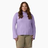 Dickies Women's Plus Cooling Performance Sun Shirt - Purple Rose Size 3X (SLFW47)