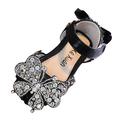 Kids High Heel Boots Size 2 Fashion Spring And Summer Girls Shoes Dress Performance Dance Shoes Rhinestone Sequins Cartoon Butterfly Light And Comfortable Soft Boots for Girls