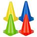 9 Inch Soccer Cones 12 Pack Cones Sports Training Agility Field Marker Plastic Traffic Cones for Football Basketball Drills Multipurpose Practice Indoor Outdoor Games Activity Party Events