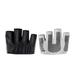 Anti-slip Hand Protector Bodybuilding Thin Fitness Gloves Gym Gloves Yoga Workout Gloves Weight Lifting Half Finger BLACK S