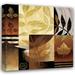 Keith Mallett 15x15 Gallery Wrapped Canvas Wall Art Titled - Natures Elements II